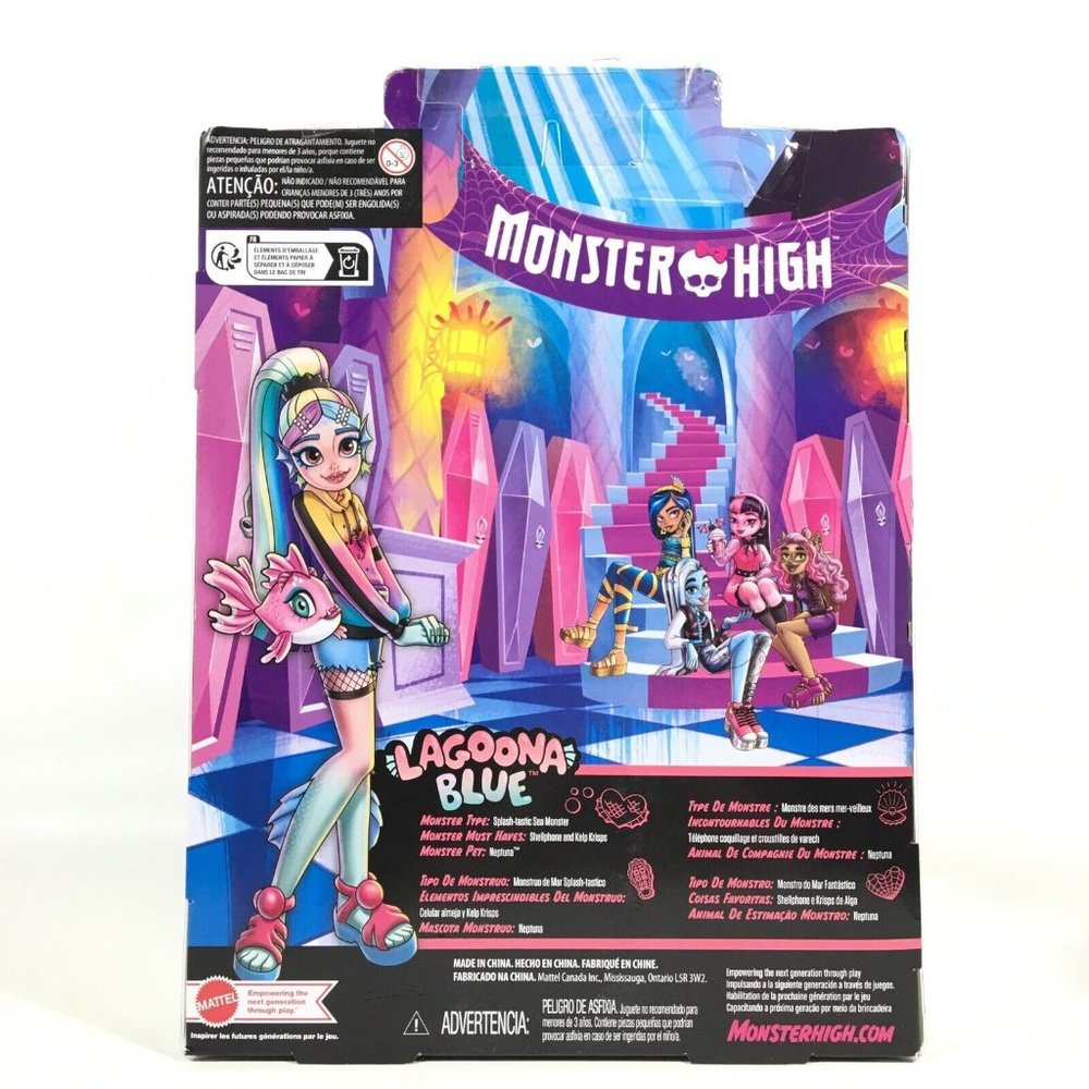 Monster High Lagoona Blue & Neptuna The Pet Fish - Picture 2 of 10